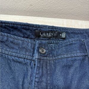 Ralph Lauren Gaucho Style Blue Jeans